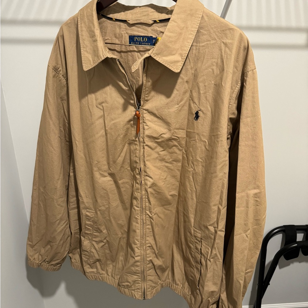 Polo Ralph Lauren Kakhi Bomber Jacket 3XT NWOT